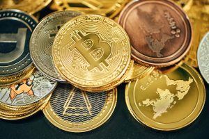 Digital blockchain network connecting global data systems beyond cryptocurrency.
