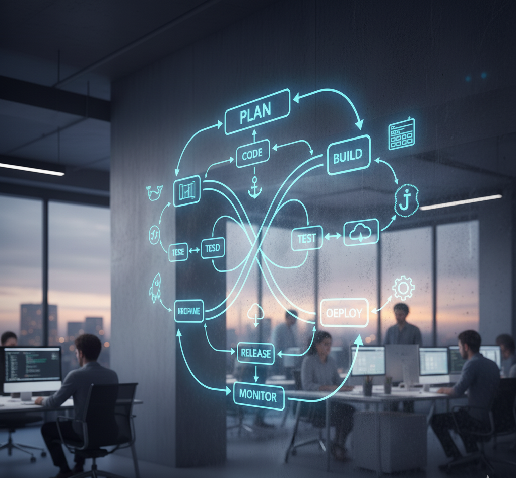 DevOps lifecycle and workflow stages